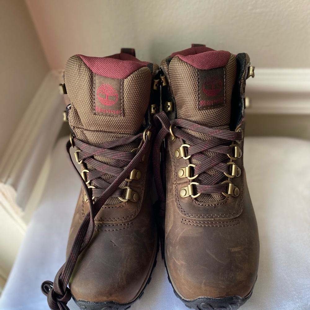 - Timberland  Norwood ankle boots 5 1/2 brown NWOT - Picture 9 of 9